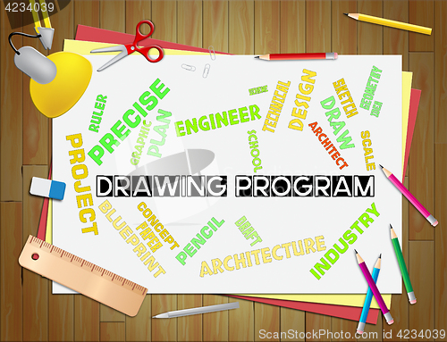 Image of Drawing Program Means Freeware Sketch And Programming