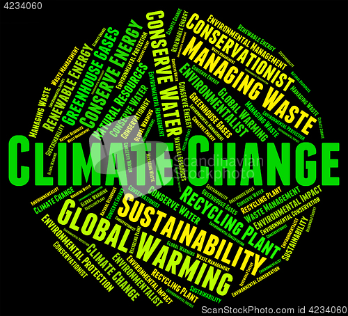 Image of Climate Change Shows Weather Patterns And Meteorological