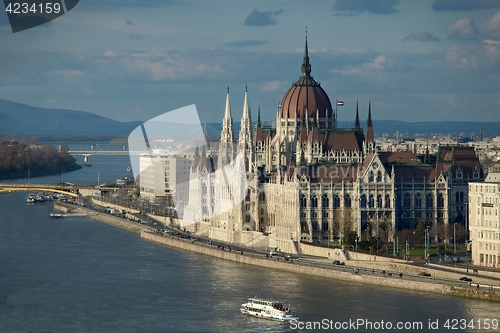 Image of Parliament Building in Budapest