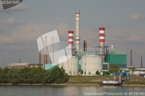 Image of Industrial Facilities by the river