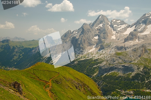 Image of Dolomites Mountain Landscape