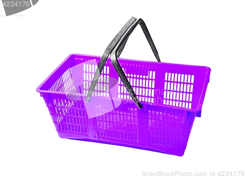 Image of Shopping basket on white