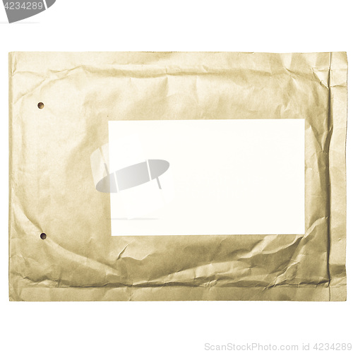 Image of Vintage looking Letter envelope