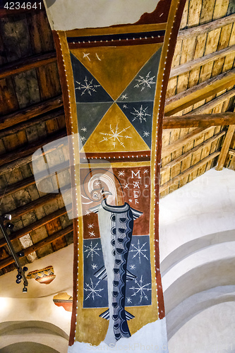 Image of Roman Church of  Sant Joan de Boi, in the Bohi Valley,Catalonia - Spain