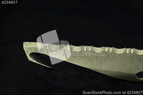 Image of Steel knife Wavy blade