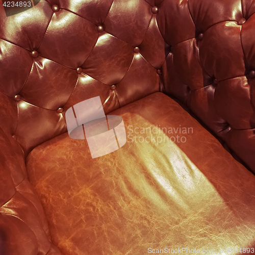 Image of Luxurious leather armchair