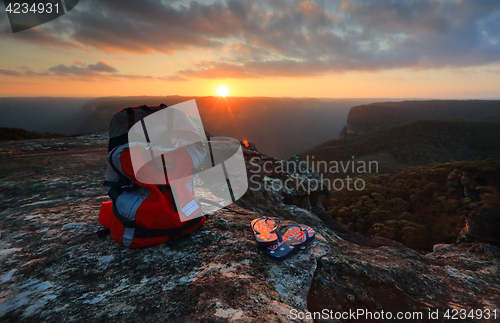 Image of Exploring Australia - Sunset Blue Mountains