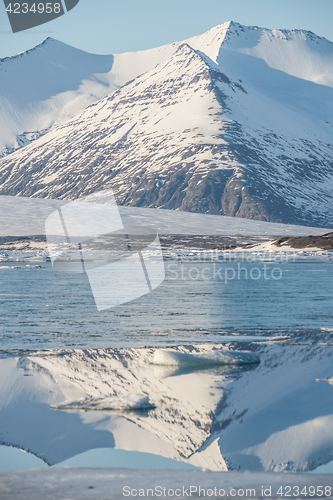 Image of Glacier landscape in Iceland