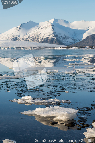 Image of Glacier landscape in Iceland