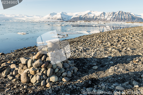 Image of Glacier landscape in Iceland