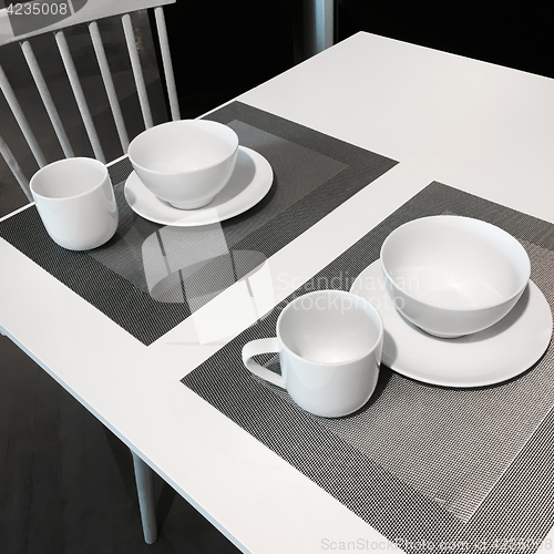 Image of Simple table setting