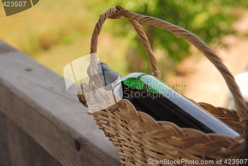 Image of Bottle of wine