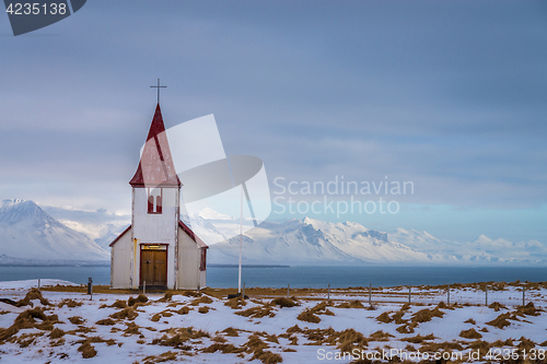 Image of Old church on Snaefellsnes peninsula, Iceland