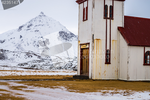 Image of Old church on Snaefellsnes peninsula, Iceland