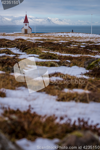 Image of Old church on Snaefellsnes peninsula, Iceland