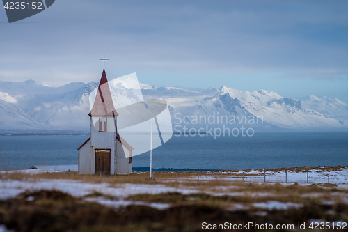 Image of Old church on Snaefellsnes peninsula, Iceland