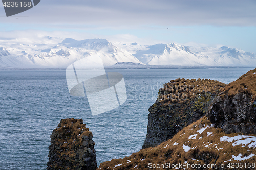 Image of Snaefellsnes peninsula landscape, Iceland