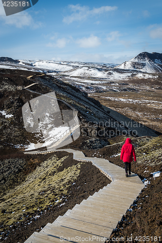 Image of Volcano landscape in Iceland