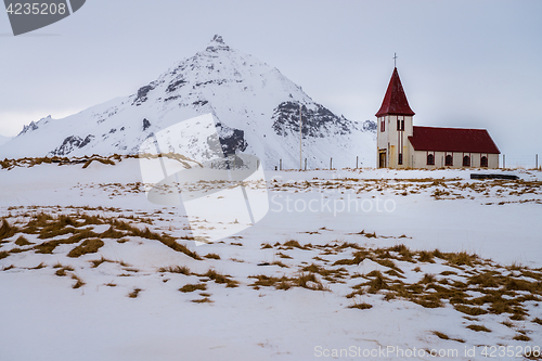 Image of Old church on Snaefellsnes peninsula, Iceland