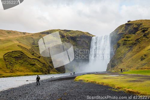 Image of Skogafoss waterfall, Iceland