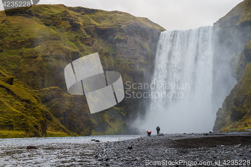 Image of Skogafoss waterfall, Iceland