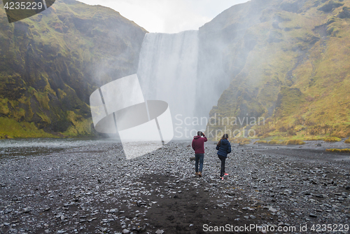 Image of Skogafoss waterfall, Iceland