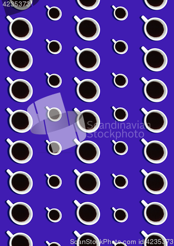 Image of Sweet background. Seamless pattern with coffee cups