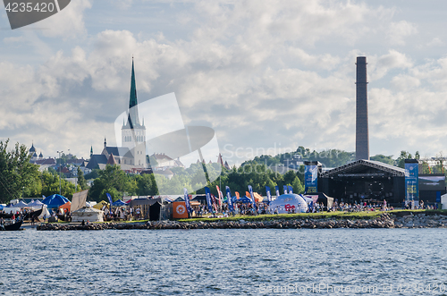 Image of People rest on Sea Days in Tallinn