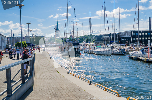 Image of Yachts come to celebrate the Days of the Sea in Tallinn