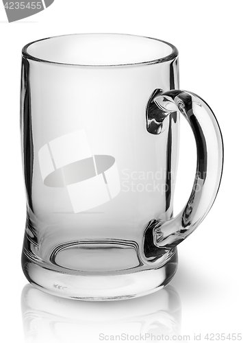 Image of Mug for beer top view rotated