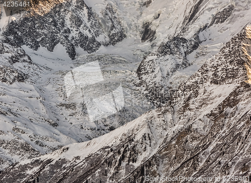 Image of Detail of a Glacier