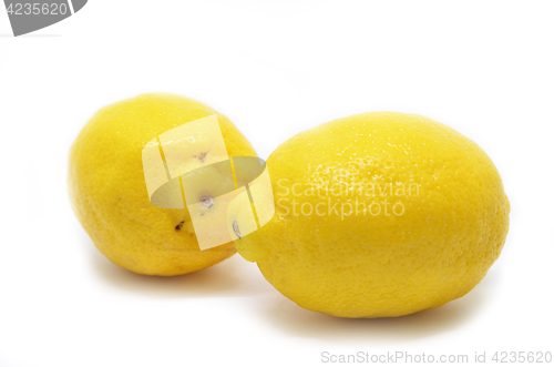 Image of Lemon isolated on white background