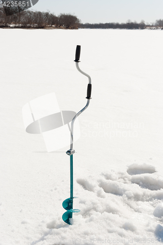 Image of auger for ice