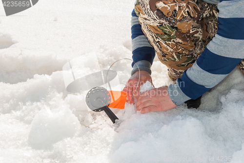 Image of winter fishing