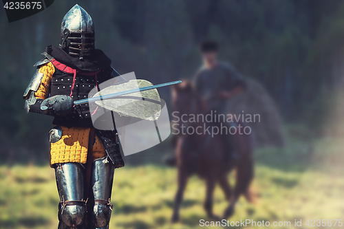 Image of Knight in armour