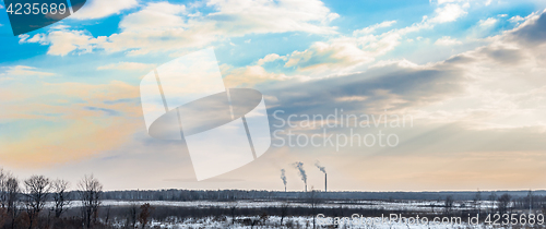 Image of Power station pipes