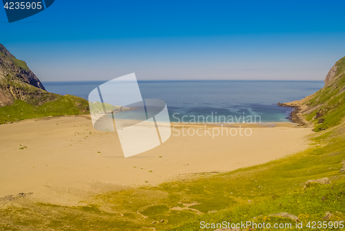 Image of Bunes beach in Norway