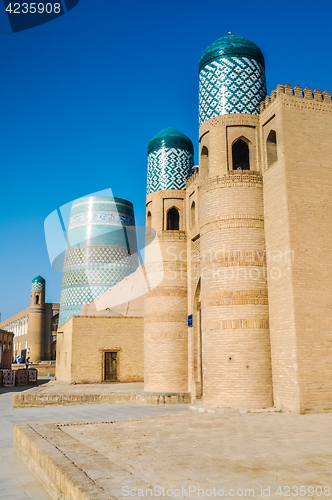 Image of Blue tops in Khiva