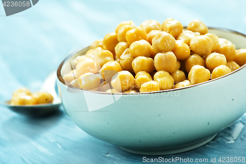 Image of boiled chickpeas