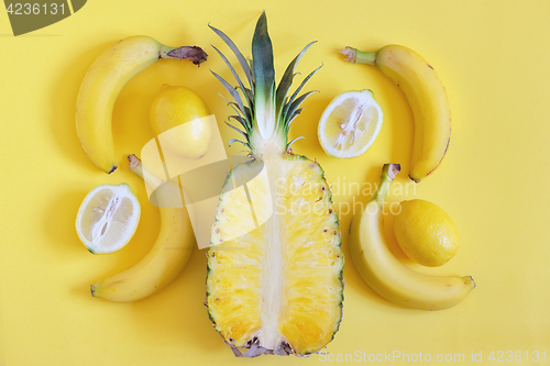 Image of Fruits from above