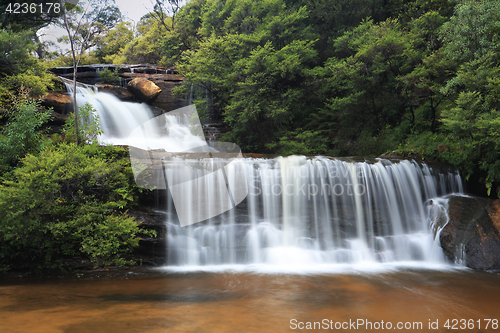 Image of Tranquil waterfalls