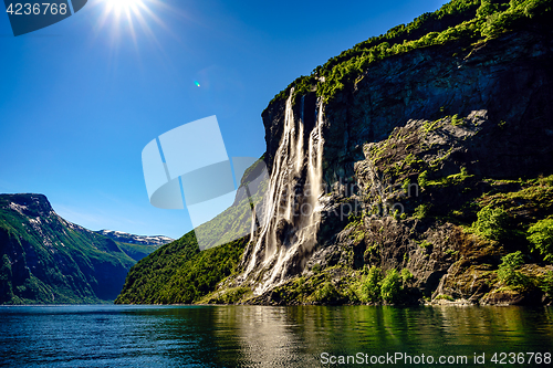 Image of Waterfall Seven Sisters.