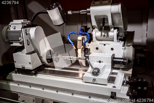 Image of Metalworking CNC milling machine.