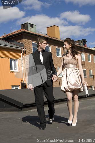 Image of young happy couple