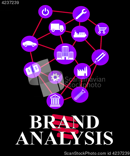 Image of Brand Analysis Indicates Data Analytics And Analyse