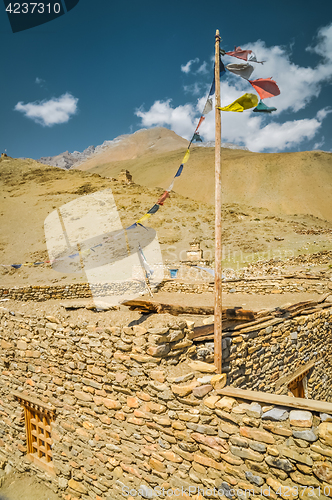 Image of Stone wall in Dolpo