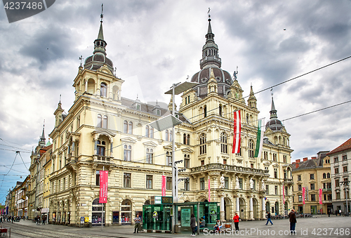 Image of Graz Town Hall and Hauptplatz