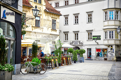 Image of Street view of Graz, Austria