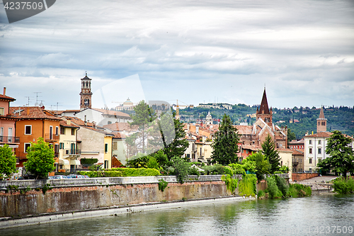 Image of Panoramic view of Verona city