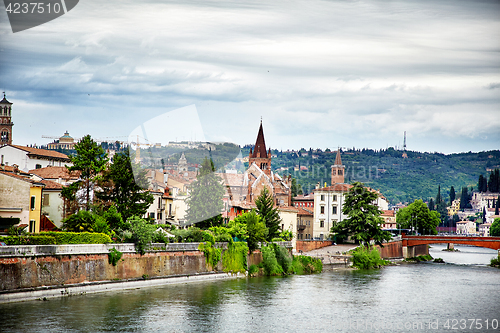 Image of Panoramic view of Verona city